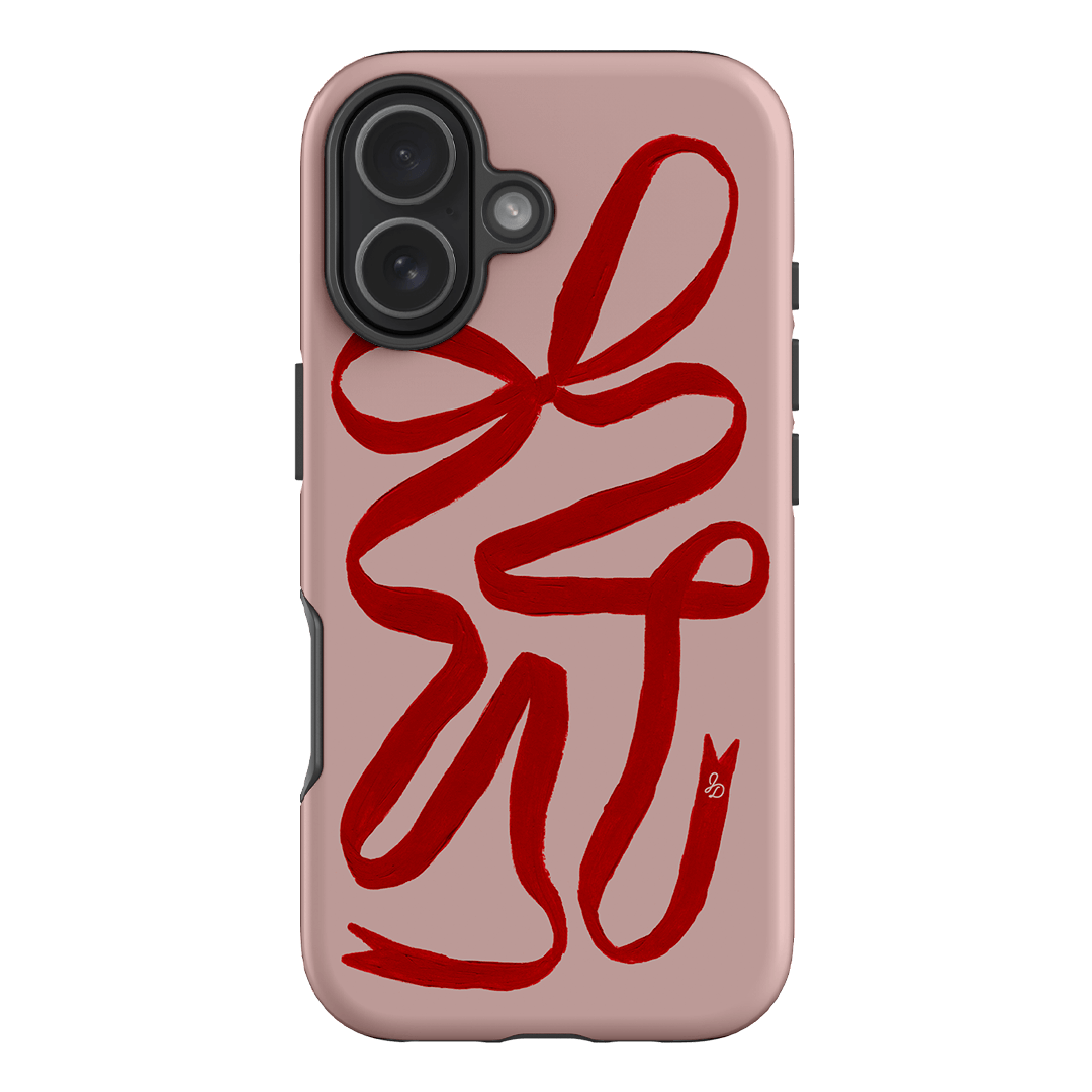 Valentine Ribbon Printed Phone Cases iPhone 17 / Armoured by Jasmine Dowling - The Dairy