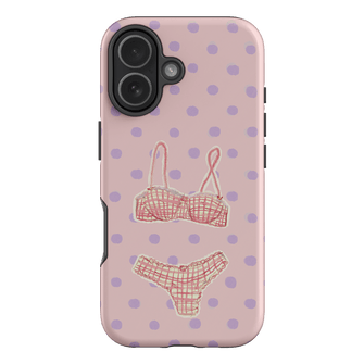 Vintage Gingham Printed Phone Cases iPhone 17 / Armoured by Kayla Carr - The Dairy