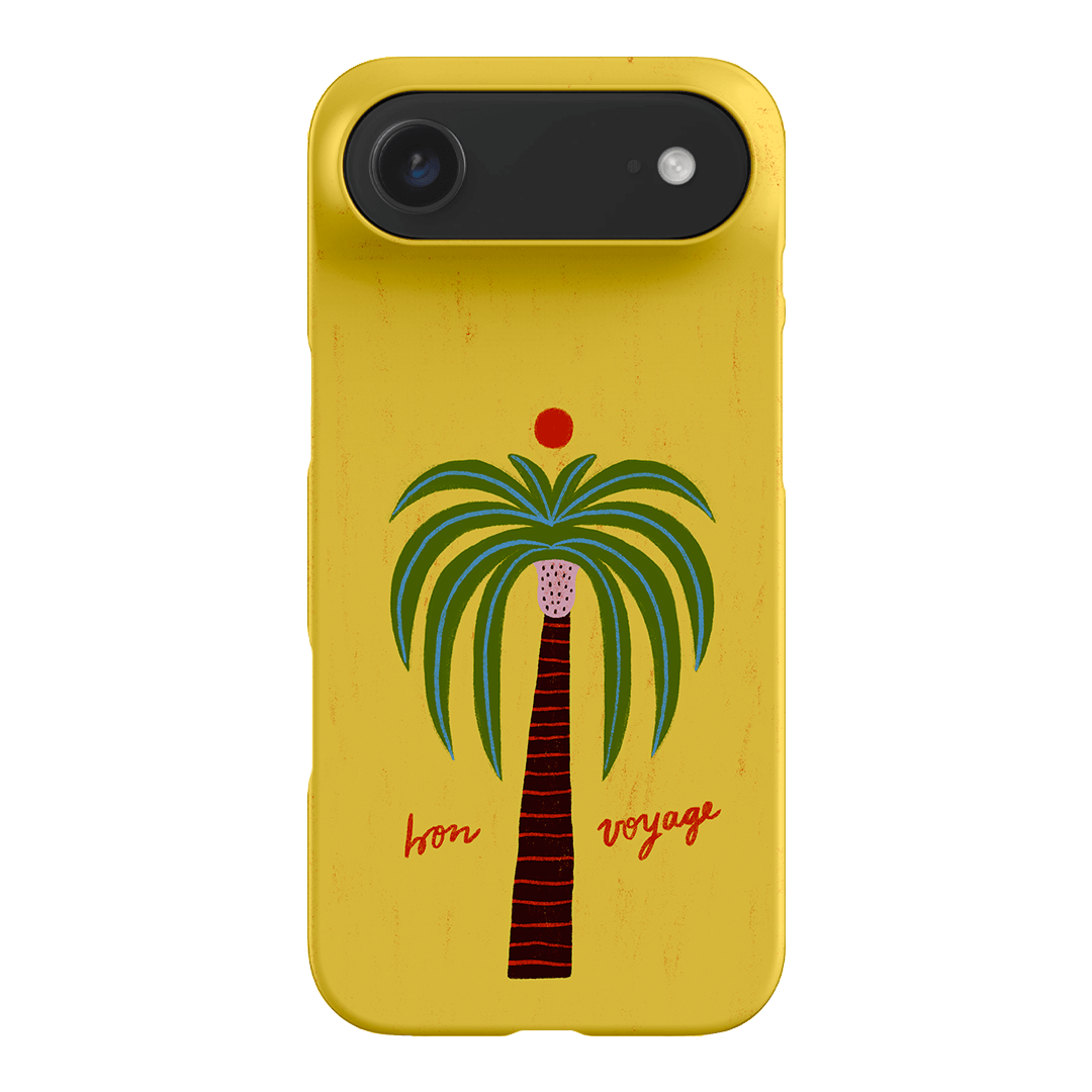 Bon Voyage Yellow Printed Phone Cases iPhone 17 Air / Snap by Marie Faurrite - The Dairy