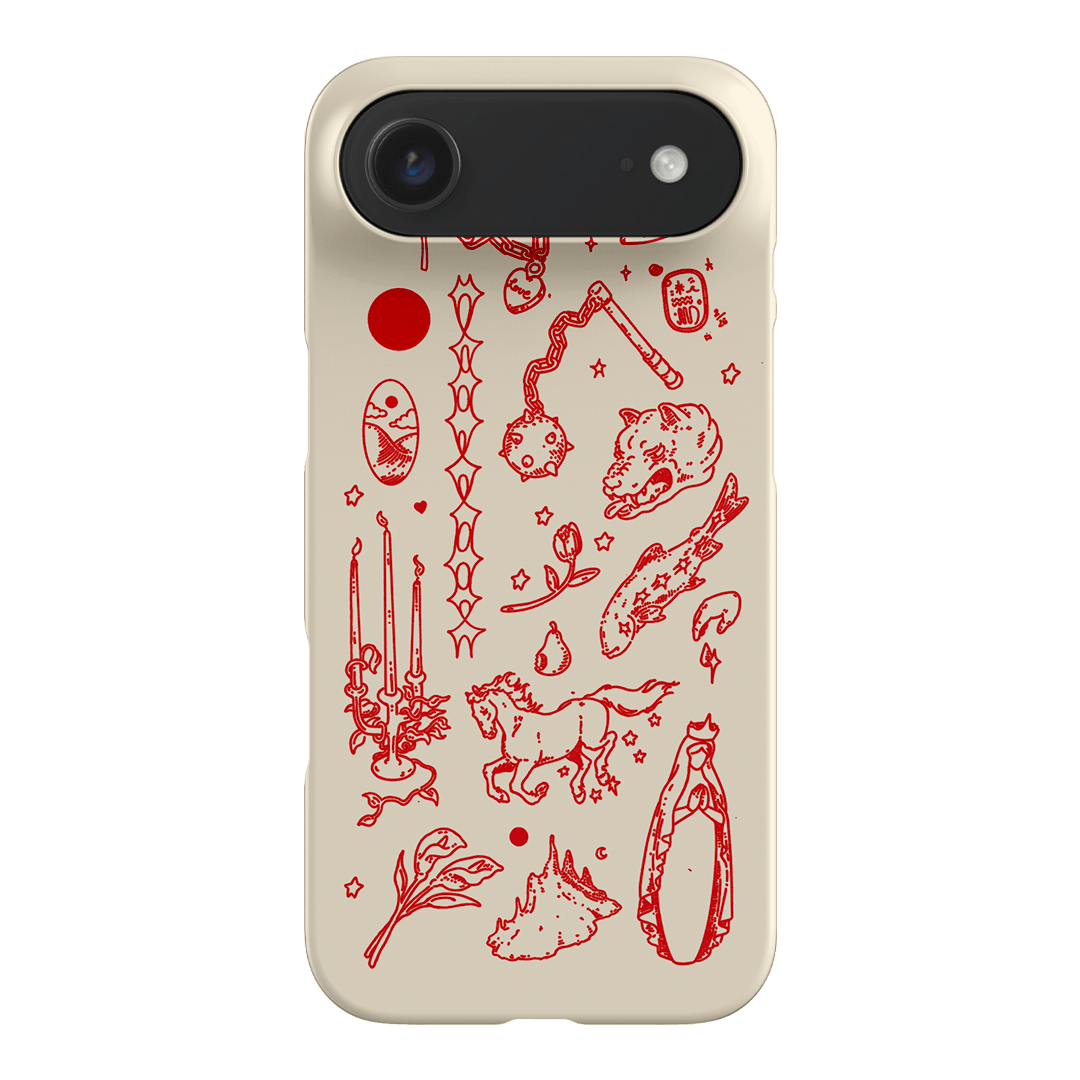 Dreamcore Cream Printed Phone Cases iPhone 17 Air / Snap by Easty Beasty - The Dairy