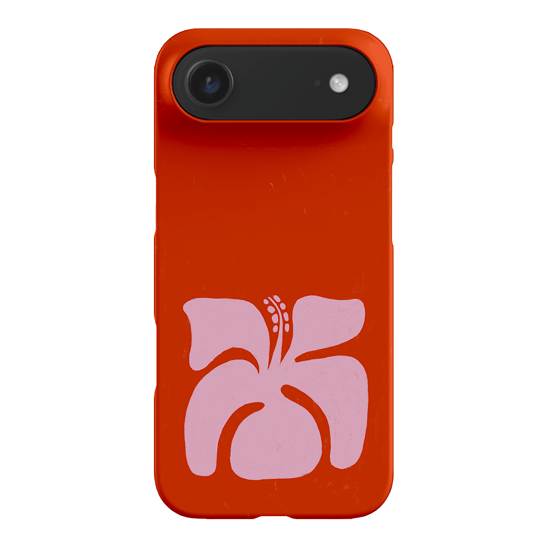 Hibiscus Crush Printed Phone Cases iPhone 17 Air / Snap by Marie Faurrite - The Dairy