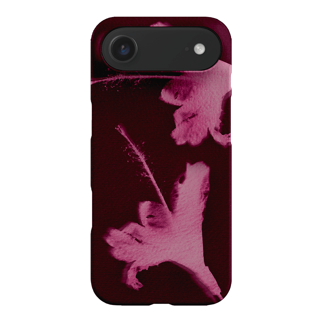 Hibiscus Glow Printed Phone Cases iPhone 17 Air / Snap by Sally Hungerford - The Dairy