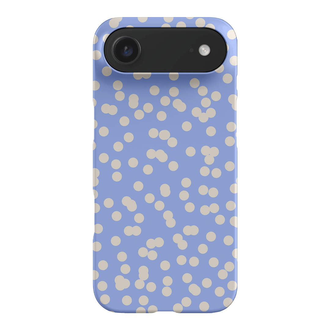 Mini Confetti Periwinkle Salt Printed Phone Cases iPhone 17 Air / Snap by Veronica Tucker - The Dairy
