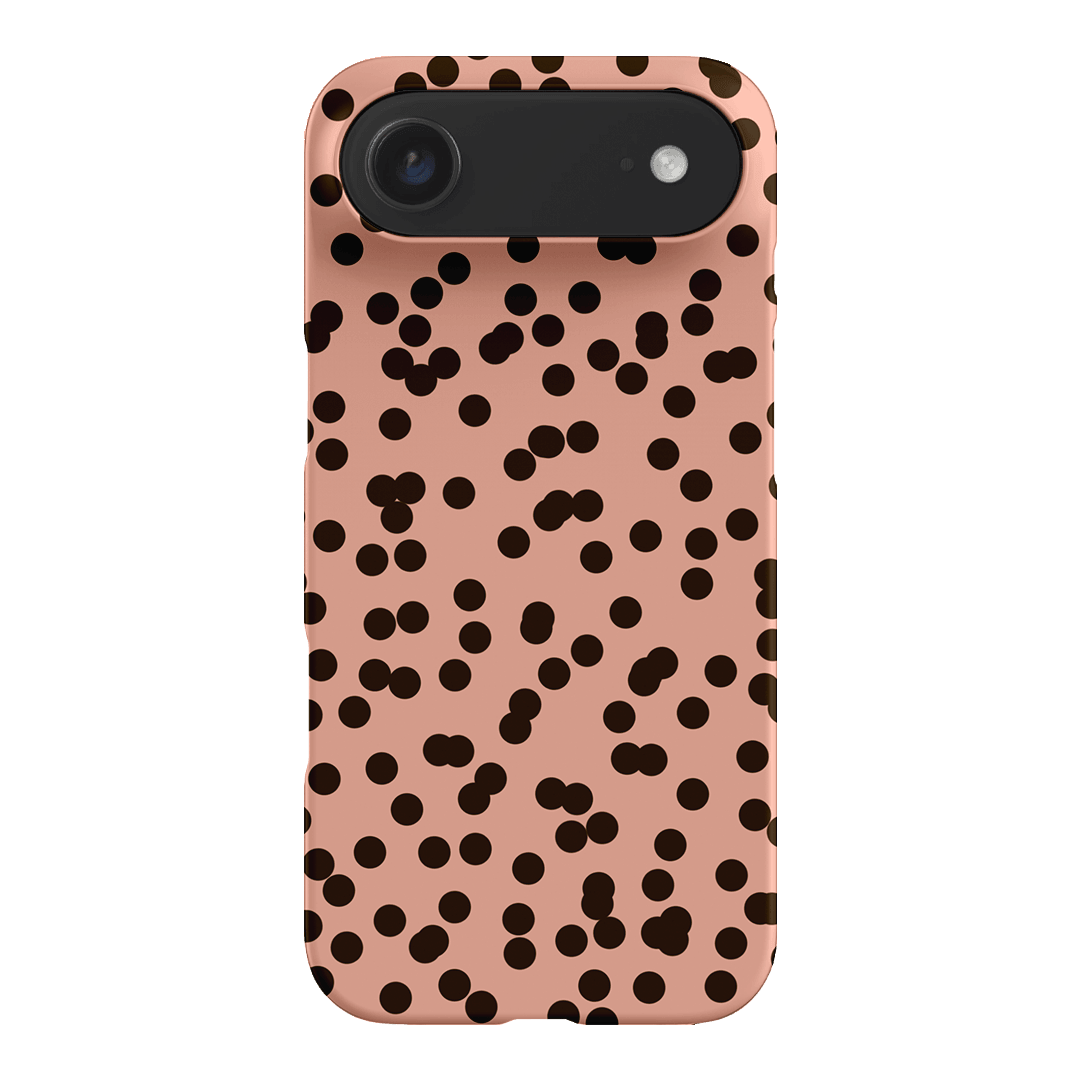 Mini Confetti Pink Chocolate Printed Phone Cases iPhone 17 Air / Snap by Veronica Tucker - The Dairy