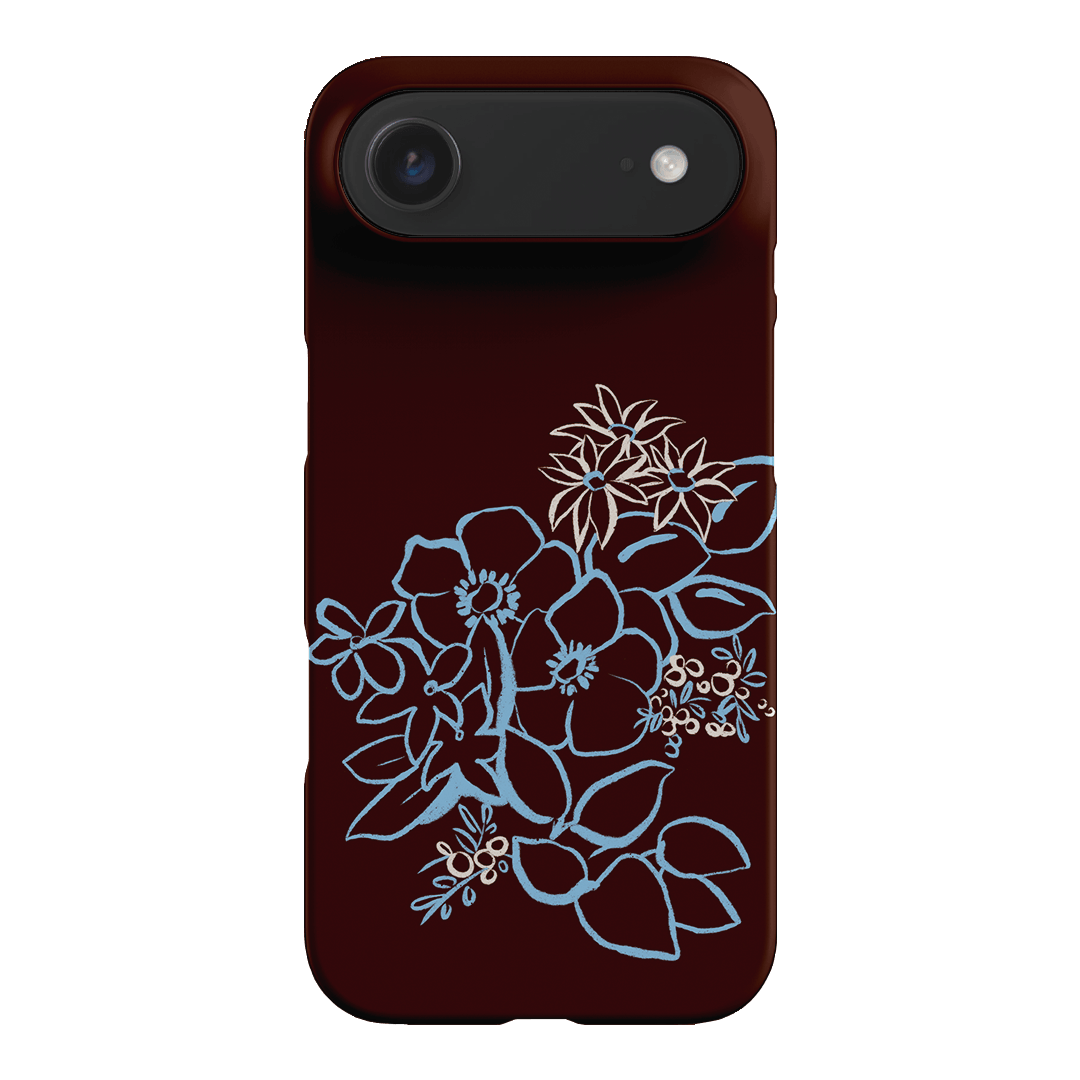 Mocha Posy Printed Phone Cases iPhone 17 Air / Snap by Typoflora - The Dairy