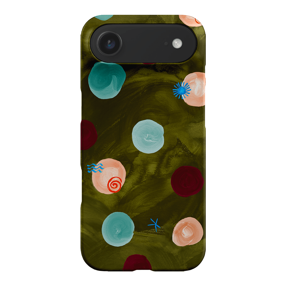 Olive Spot Printed Phone Cases iPhone 17 Air / Snap by Charlie Taylor - The Dairy