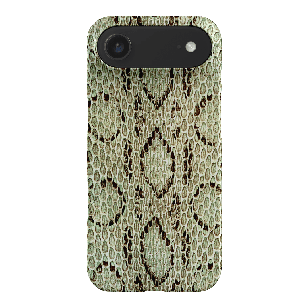 Pistachio Python Printed Phone Cases iPhone 17 Air / Snap by The Dairy - The Dairy