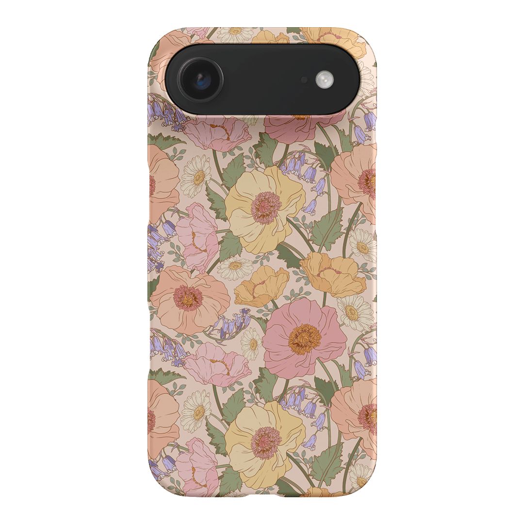 Spring Poppy Printed Phone Cases iPhone 17 Air / Snap by Kasiags Art - The Dairy