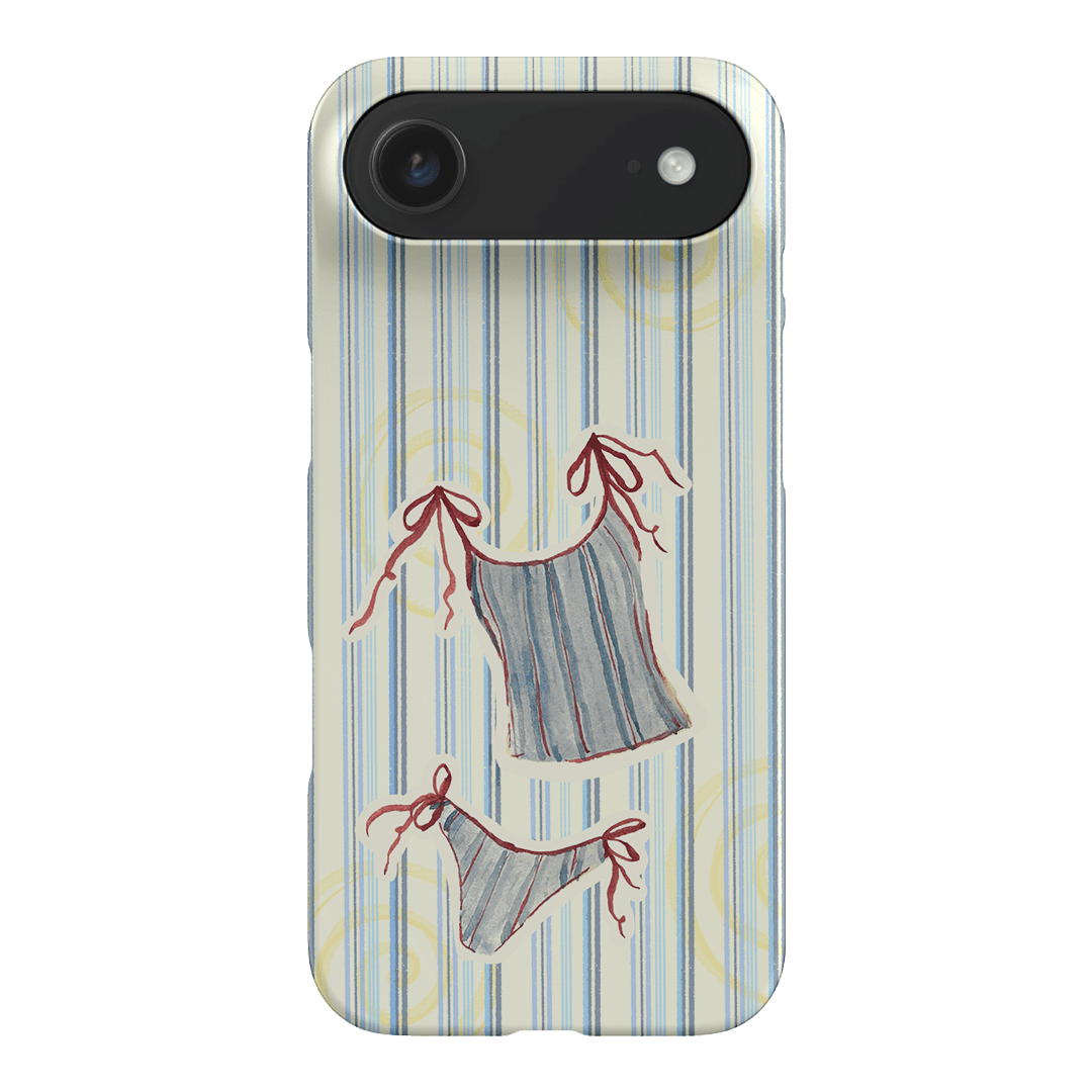 Stripe Tankini Printed Phone Cases iPhone 17 Air / Snap by Kayla Carr - The Dairy