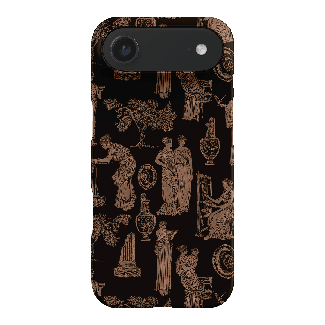 Symposium Burnt Umber Printed Phone Cases iPhone 17 Air / Snap by Veronica Tucker - The Dairy