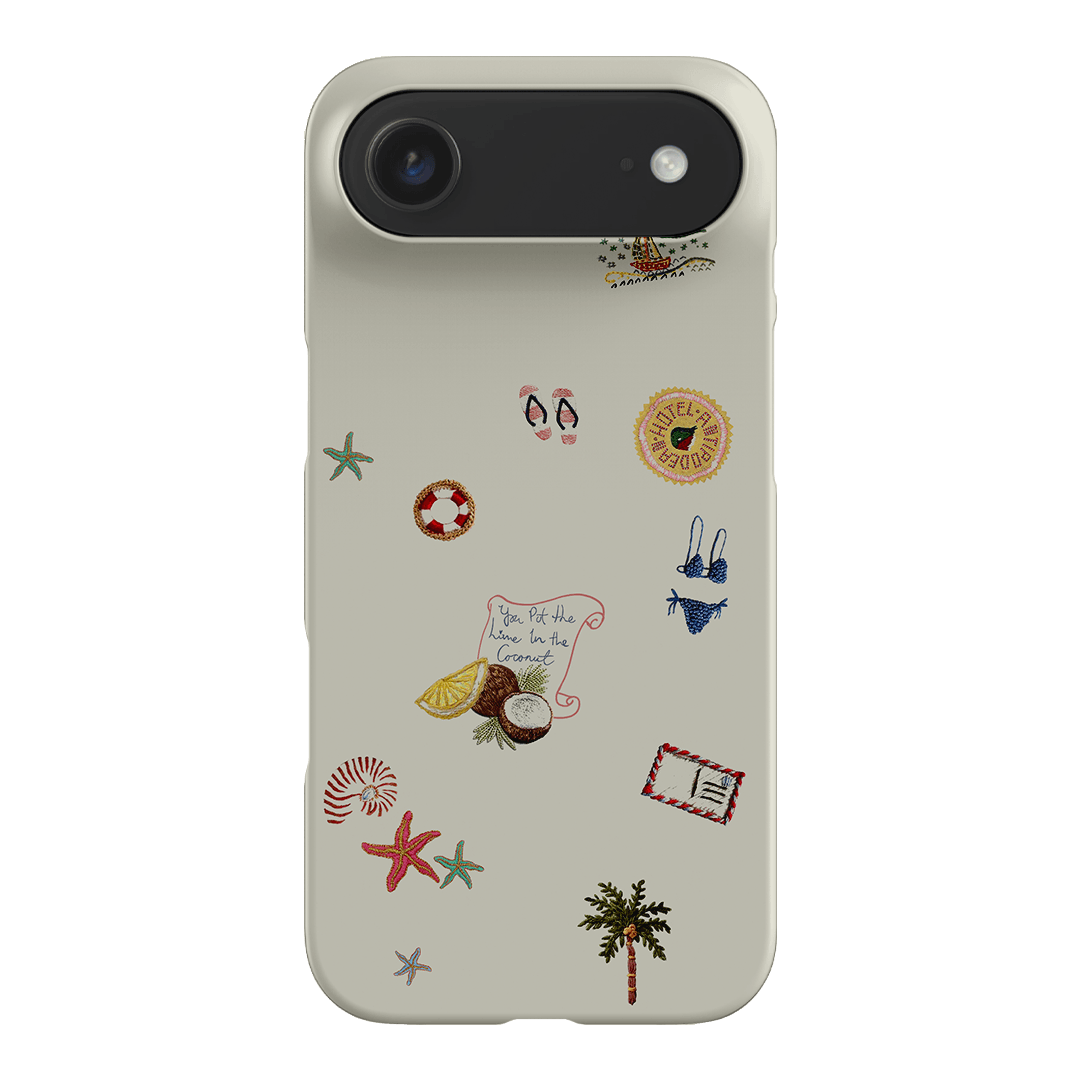 Vacay All Day Cream Printed Phone Cases by Antipodean - The Dairy