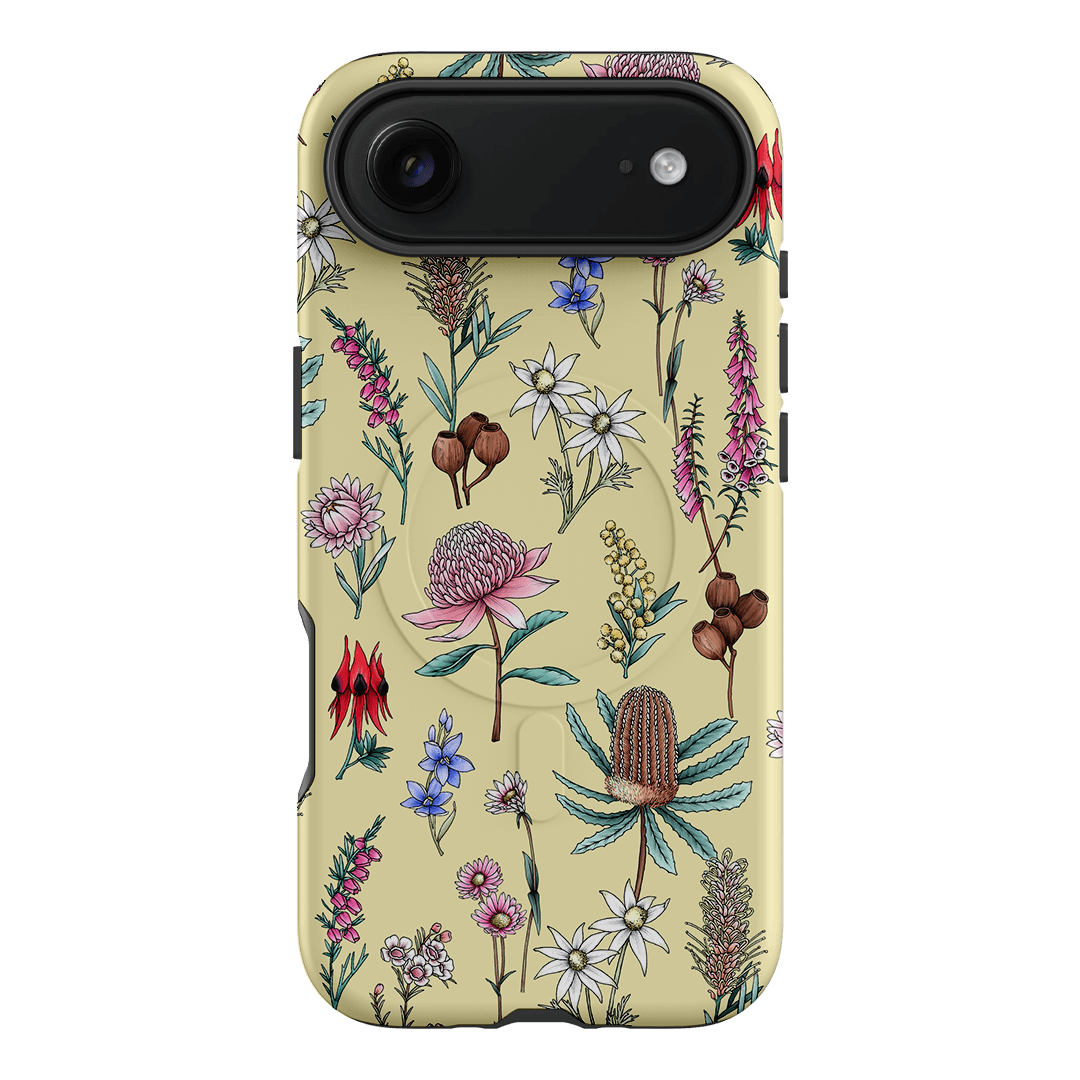 Banksia Butter Printed Phone Cases iPhone 17 Air / Armoured MagSafe by Typoflora - The Dairy