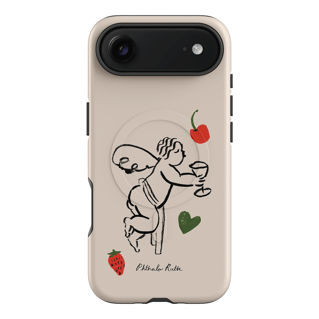Cherub Printed Phone Cases iPhone 17 Air / Armoured MagSafe by Phthalo Ruth - The Dairy