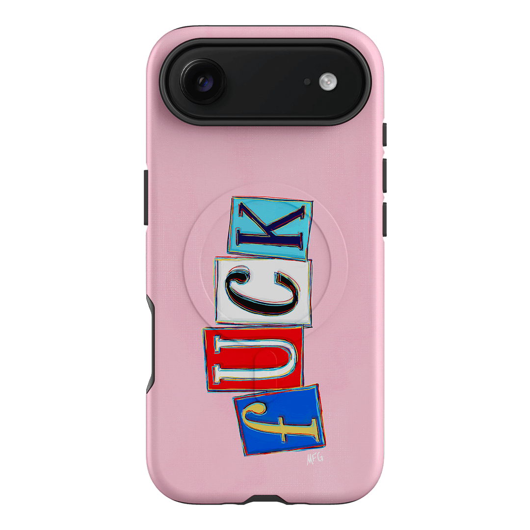 Lil Fcks Pink Printed Phone Cases iPhone 17 Air / Armoured MagSafe by Margarbs Art - The Dairy