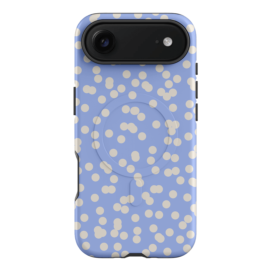 Mini Confetti Periwinkle Salt Printed Phone Cases iPhone 17 Air / Armoured MagSafe by Veronica Tucker - The Dairy