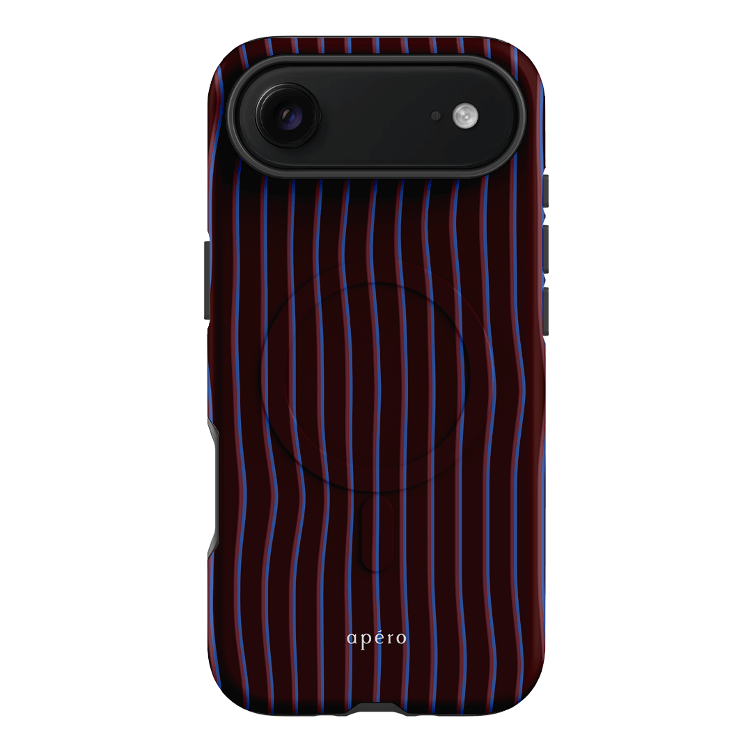 Panama Burgundy Printed Phone Cases iPhone 17 Air / Armoured MagSafe by Apero - The Dairy