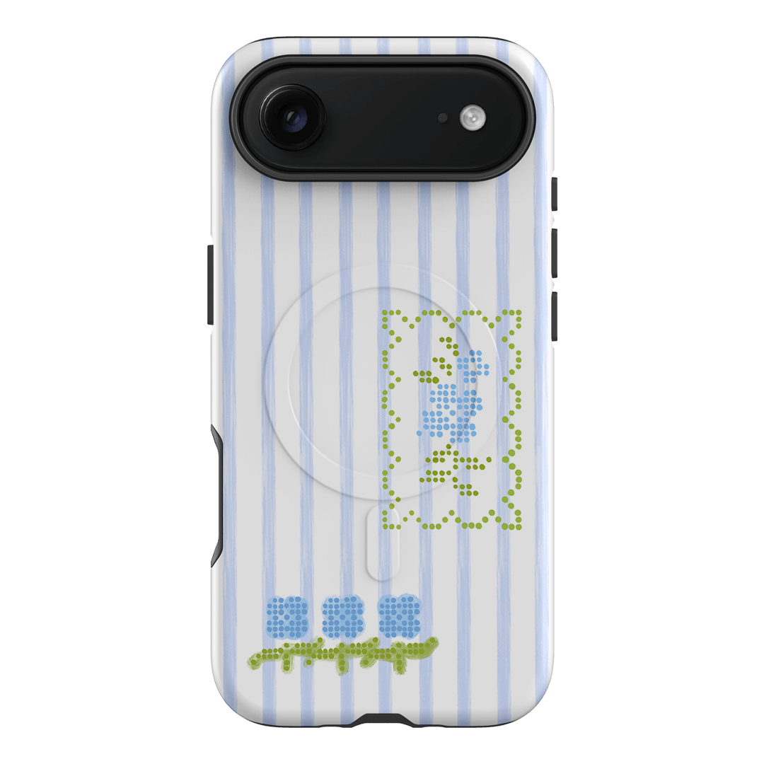 Patchwork Blue Printed Phone Cases iPhone 17 Air / Armoured MagSafe by Kayla Carr - The Dairy