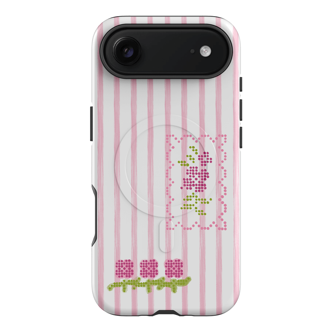 Patchwork Pink Printed Phone Cases iPhone 17 Air / Armoured MagSafe by Kayla Carr - The Dairy