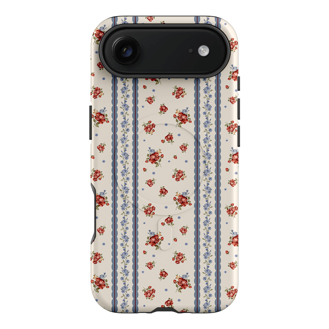 Rose Stripe Printed Phone Cases iPhone 17 Air / Armoured MagSafe by Kasiags Art - The Dairy