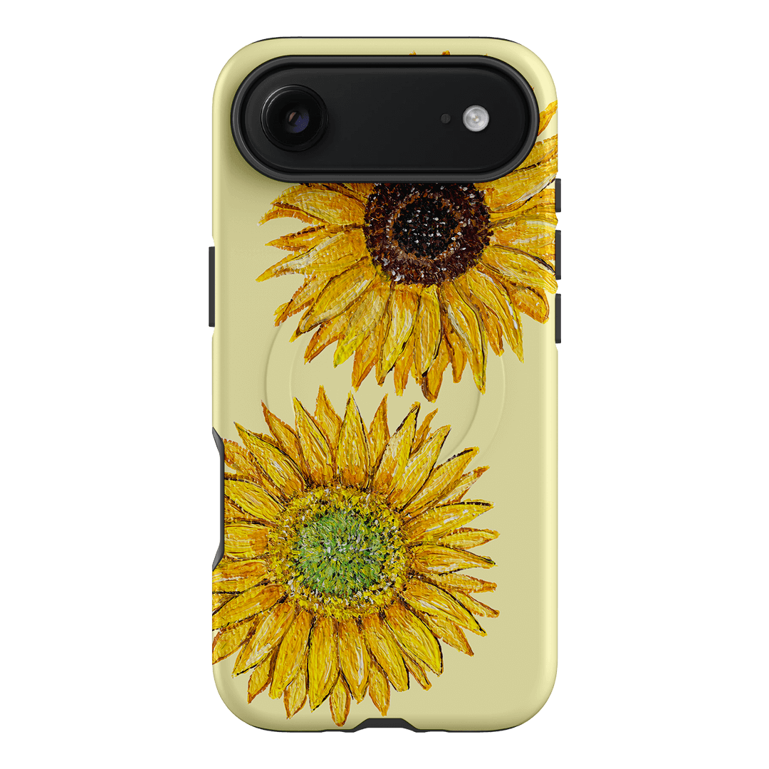 Sunflower Yellow Printed Phone Cases iPhone 17 Air / Armoured MagSafe by BG. Studio - The Dairy