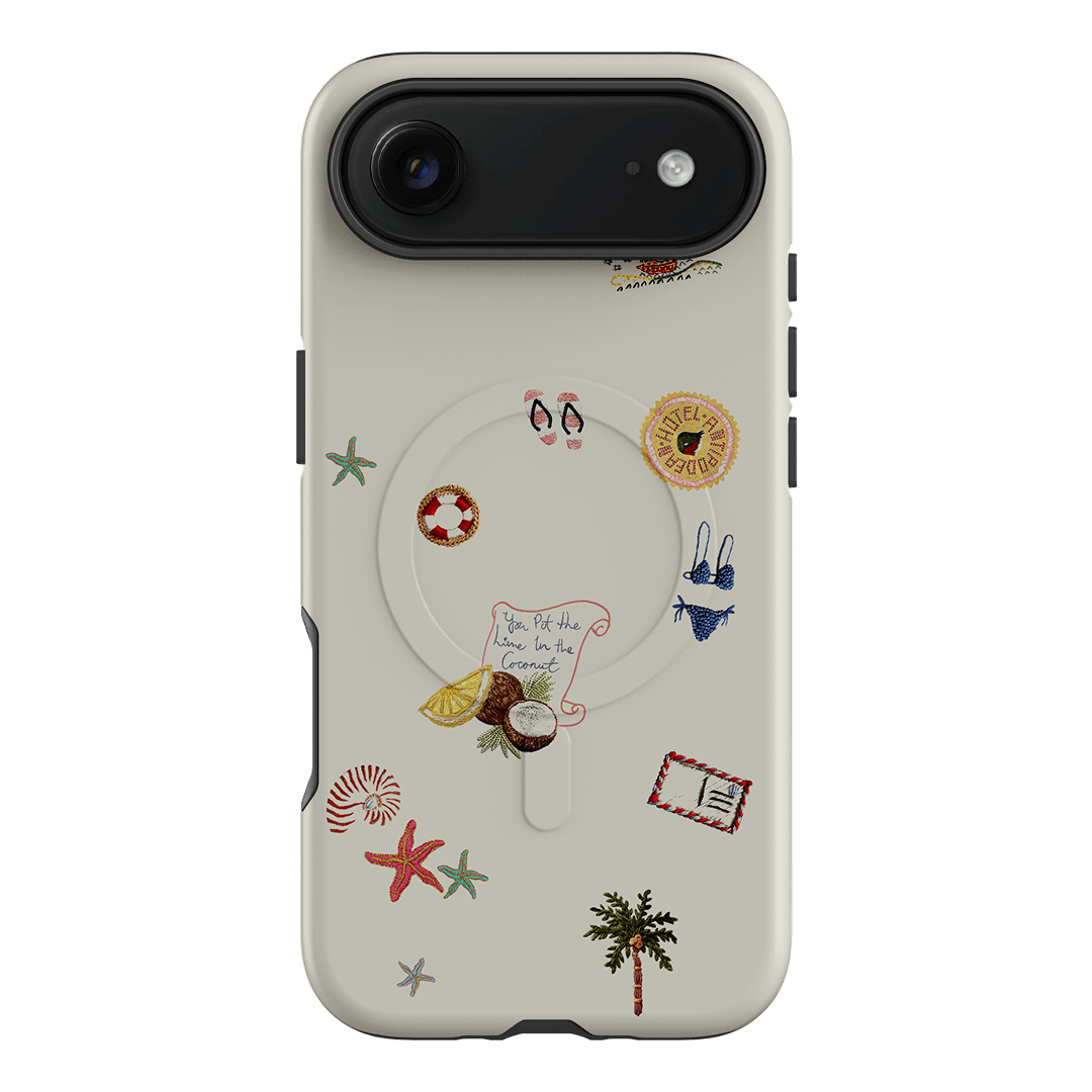 Vacay All Day Cream Printed Phone Cases by Antipodean - The Dairy