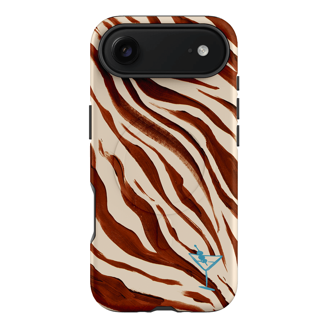 Zebra Tini Printed Phone Cases iPhone 17 Air / Armoured MagSafe by Charlie Taylor - The Dairy