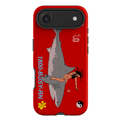1800-Busy Rn in Red Printed Phone Cases iPhone 17 Air / Armoured by Easty Beasty - The Dairy