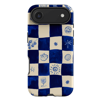 Afternoon Mezze Azure Printed Phone Cases iPhone 17 Air / Armoured by Charlie Taylor - The Dairy