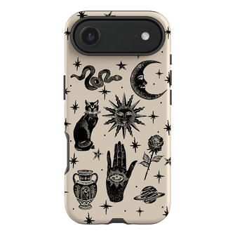 Astro Flash Beige Printed Phone Cases iPhone 17 Air / Armoured by Veronica Tucker - The Dairy