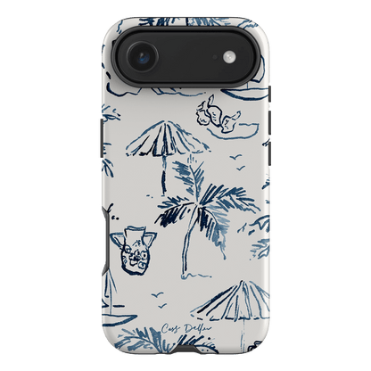Balmy Blue Printed Phone Cases iPhone 17 Air / Armoured by Cass Deller - The Dairy