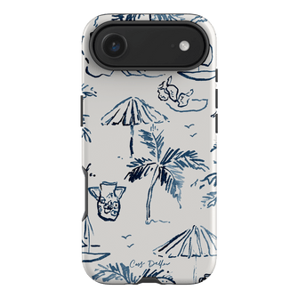 Balmy Blue Printed Phone Cases iPhone 17 Air / Armoured by Cass Deller - The Dairy