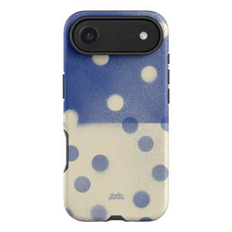 Bleu Polka Dot Printed Phone Cases iPhone 17 Air / Armoured by Jasmine Dowling - The Dairy