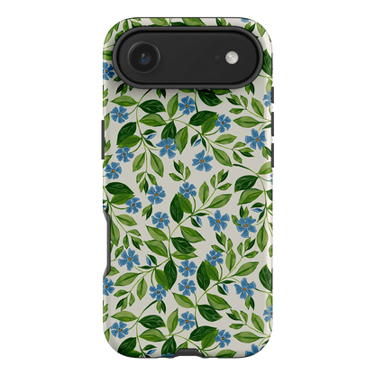 Blue Vines Printed Phone Cases iPhone 17 Air / Armoured by Ellie Mae - The Dairy