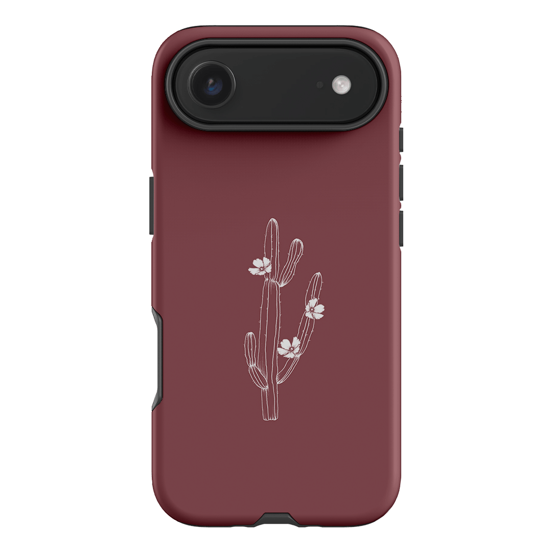 Cactus Flower Printed Phone Cases iPhone 17 Air / Armoured by Typoflora - The Dairy