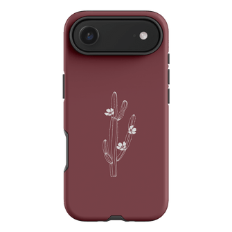 Cactus Flower Printed Phone Cases iPhone 17 Air / Armoured by Typoflora - The Dairy