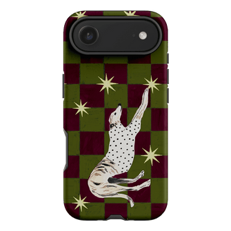 Check Greyhound Green Printed Phone Cases iPhone 17 Air / Armoured by Lisa Hu - The Dairy