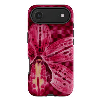 Check Orchid Printed Phone Cases iPhone 17 Air / Armoured by Sally Hungerford - The Dairy