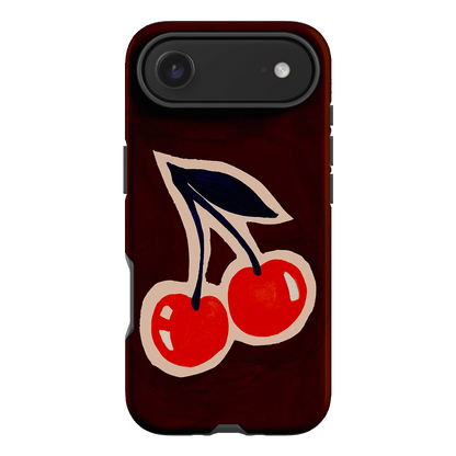 Cherries Printed Phone Cases iPhone 17 Air / Armoured by Studio Bon - The Dairy