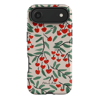 Cherry Love Printed Phone Cases iPhone 17 Air / Armoured by Phthalo Ruth - The Dairy
