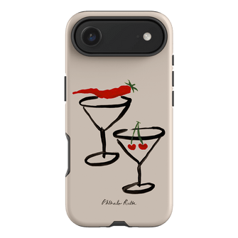Chili Cherry Printed Phone Cases iPhone 17 Air / Armoured by Phthalo Ruth - The Dairy