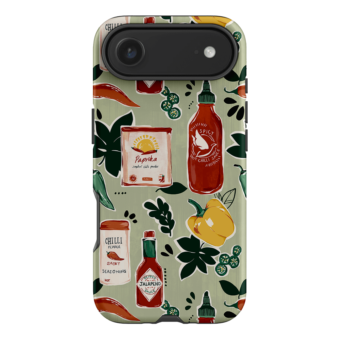 Chilli Pepper Printed Phone Cases iPhone 17 Air / Armoured by Charlie Taylor - The Dairy