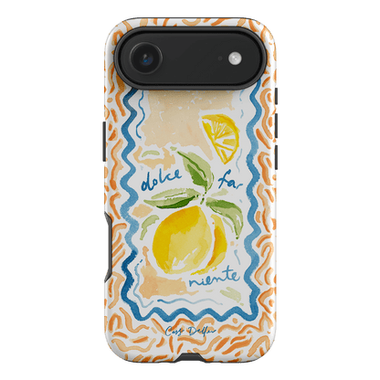 Dolce Far Niente Printed Phone Cases iPhone 17 Air / Armoured by Cass Deller - The Dairy