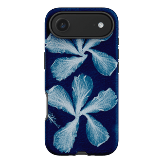 Hibiscus Cyanotype Printed Phone Cases iPhone 17 Air / Armoured by Sally Hungerford - The Dairy