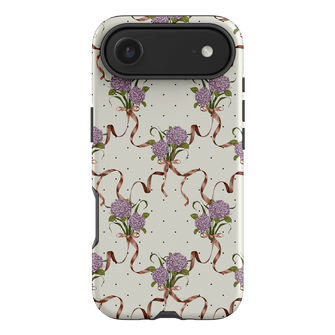 Hydrangea Ribbon Printed Phone Cases iPhone 17 Air / Armoured by Veronica Tucker - The Dairy