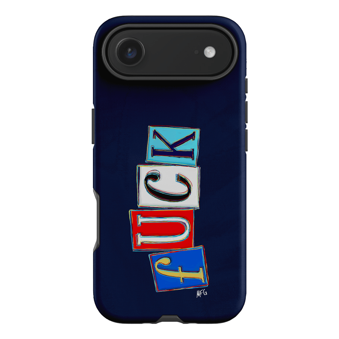 Lil Fcks Blue Printed Phone Cases iPhone 17 Air / Armoured by Margarbs Art - The Dairy