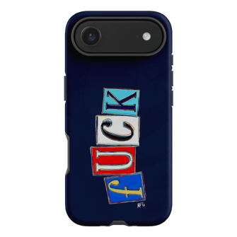Lil Fcks Blue Printed Phone Cases iPhone 17 Air / Armoured by Margarbs Art - The Dairy