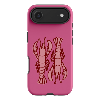 Lobster Love Pink Printed Phone Cases iPhone 17 Air / Armoured by The Dairy - The Dairy