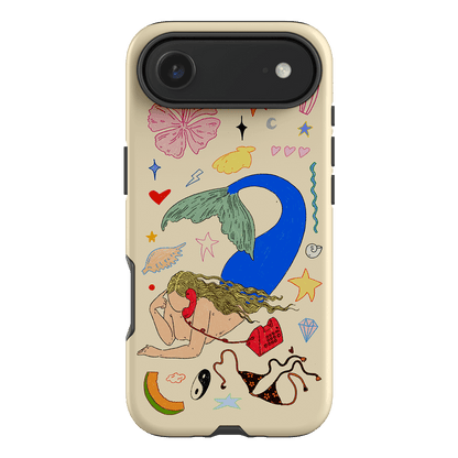 Mermaid Salad Cream Printed Phone Cases iPhone 17 Air / Armoured by Easty Beasty - The Dairy