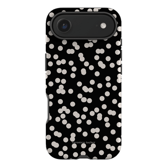 Mini Confetti Noir Printed Phone Cases iPhone 17 Air / Armoured by Veronica Tucker - The Dairy
