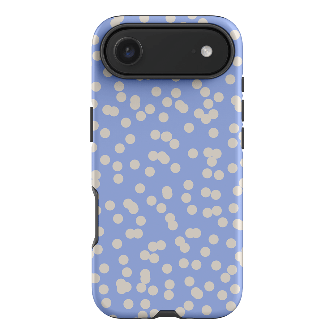 Mini Confetti Periwinkle Salt Printed Phone Cases iPhone 17 Air / Armoured by Veronica Tucker - The Dairy